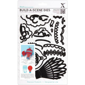 Набір ножів для вирізання Vintage Hot Air Balloon від Docrafts