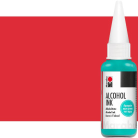 Чорнило спиртове, Червоний 031, 20 мл, Marabu