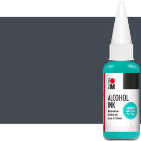 Чорнило спиртове, Чорний 073, 20 мл, Marabu