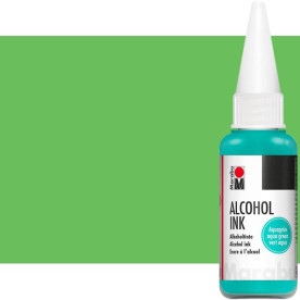 Чернила спиртовые, Зеленое яблоко 158, 20 мл, Marabu