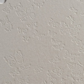 Картон з тисненням Astrosilver farfalle 30х30 см, щільність 220 г/м2