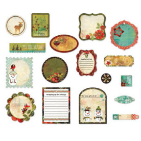 Набор высечек Jovial Pieces, 17 шт от BasicGrey