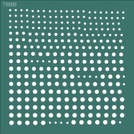 Трафарет для скрапбукинга "Горошек", 150х150 мм