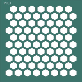 Трафарет для скрапбукинга "Соты", 150х150 мм