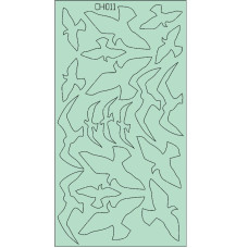 Набор чипбордов, "Птицы", 160х85 мм