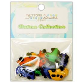 Набор пуговок Things That Go от компании Buttons Galore
