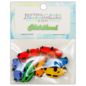 Набор пуговок Cars от компании Buttons Galore