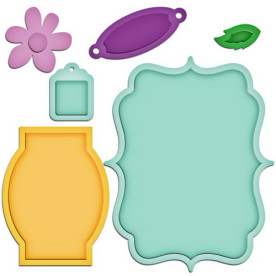 Набір ножів для вирізання Jar Labels від Spellbinders