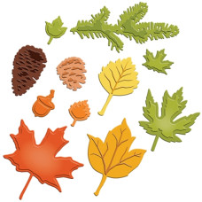Набор ножей для вырезания Fall Foliage от Spellbinders