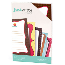 Набор карточек для журналинга Abode – Journaling Block, 24 шт от American Crafts