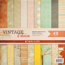 Набор бумаги Vintage Charm 30х30 см 24 листа от My Mind's Eye