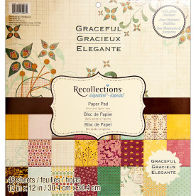 Набір паперу Graceful, 30х30 см 24 листа від Recollections
