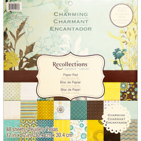 Набір паперу Charming, 30х30 см 24 листа від Recollection