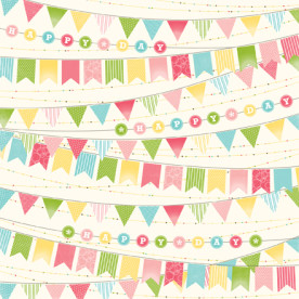 Двусторонняя бумага Banner 30х30 см от компании Echo Park