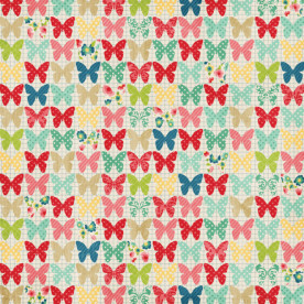 Двосторонній папір Butterflies 30х30 см від компанії Echo Park