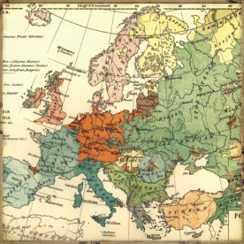 Двусторонняя бумага Map 30х30 см от компании Echo Park