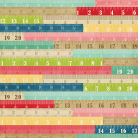 Двусторонняя бумага Rulers 30х30 см от компании Echo Park