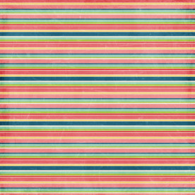 Двусторонняя бумага Stripes 30х30 см от компании Echo Park