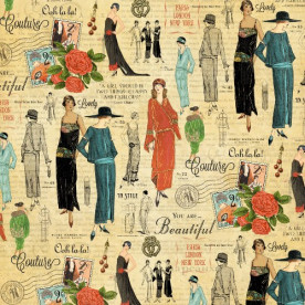 Двосторонній папір для скрапбукінгу Chic 30х30 см від Graphic 45