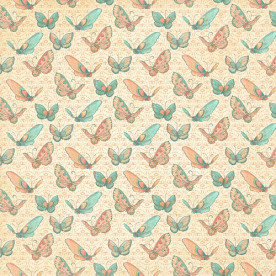 Двосторонній папір для скрапбукінгу Heart Song 30х30 см від Graphic 45