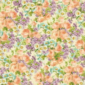 Двосторонній папір для скрапбукінгу Perfect Petals 30х30 см від Graphic 45