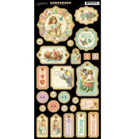 Набор высечек Sweet Sentiments от Graphic 45