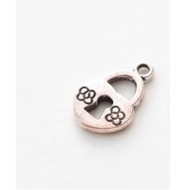 Підвіска "Замочок", 18х10 мм, 1 шт, античне срібло від ScrapBerry's