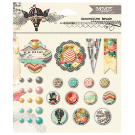 Набір брадс Sky's the Limit, 30 шт від компанії My Mind's Eye