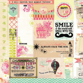 Двосторонній папір Always 30х30 см від My Mind's Eye