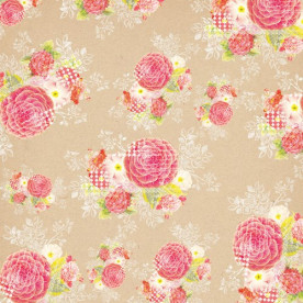 Двосторонній папір Krafty Floral 30х30 см від My Mind's Eye