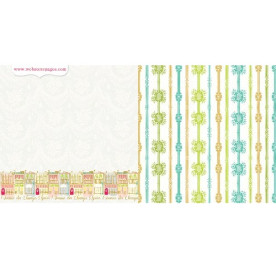 Двусторонняя бумага Avenue De Champs 30х30 см от Webster's Pages