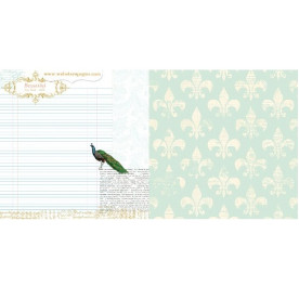 Двусторонняя бумага Beautiful Story 30х30 см от Webster's Pages