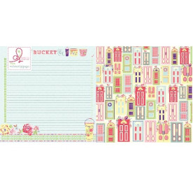 Двосторонній папір Bucket List 30х30 см від Webster's Pages