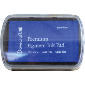 Подушечка с краской для штампинга Pigment Ink Pads - Royal Blue от Dovecraft