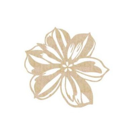 Деревянное украшение Lily от компании Kaisercraft