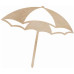Деревянное украшение Beach Umbrella Kaisercraft
