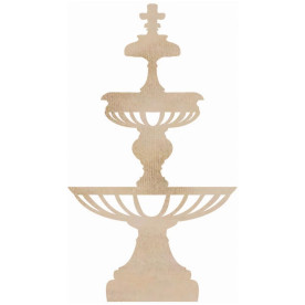 Деревянное украшение Birdbath Kaisercraft