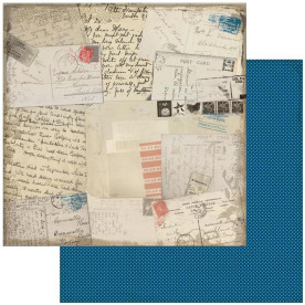 Двосторонній папір Memo 30х30 см від Authentique Paper