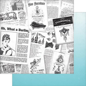 Двосторонній папір Four 30х30 см від Authentique Paper