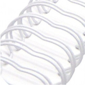 Спираль для биндера Bind-It-All OWire белого цвета, 30х2,5 см, 6 шт  от Zutter