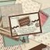 Набір паперу Curiosity Corner, 15х15 см, 24 листа Dovecraft