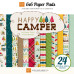 Набор бумаги Happy Camper, 12 листов 15х15 см от Echo Park