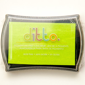 Пігментні чорнила для Штампінг Lime Green від компанії Ditto