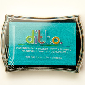 Пигментные чернила для штампинга Aqua от компании Ditto