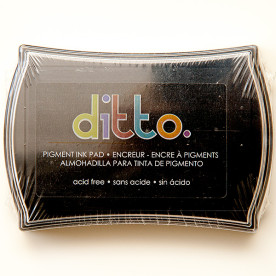 Пігментні чорнила для Штампінг Black від компанії Ditto