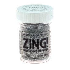 Пудра для эмбоссинга Glitter Silver Zing! embossing powder от American Crafts