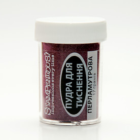 Пудра для ембоссінга PearLustre Embossing Powder Rubellite від Stampendous