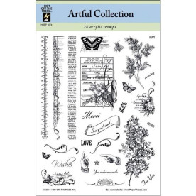 Набір акрилових штампів Artful Collection, 20х15 см, HOTP