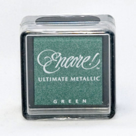 Пигментные чернила Encore Ultimate Metallic - Green от компании Tsukineko