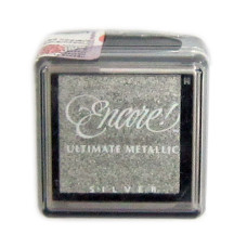 Пигментные чернила Encore Ultimate Metallic - Silver от компании Tsukineko
